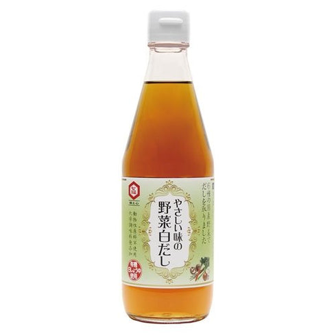 お子さま向け!やさしい味の野菜白だし【白醤油,6種の国産野菜&ブイヨン】 360ml 14倍濃縮 無添加